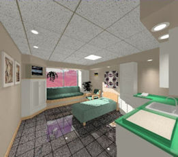 LDRP Hospital Room Conversion / Sandpiper Design